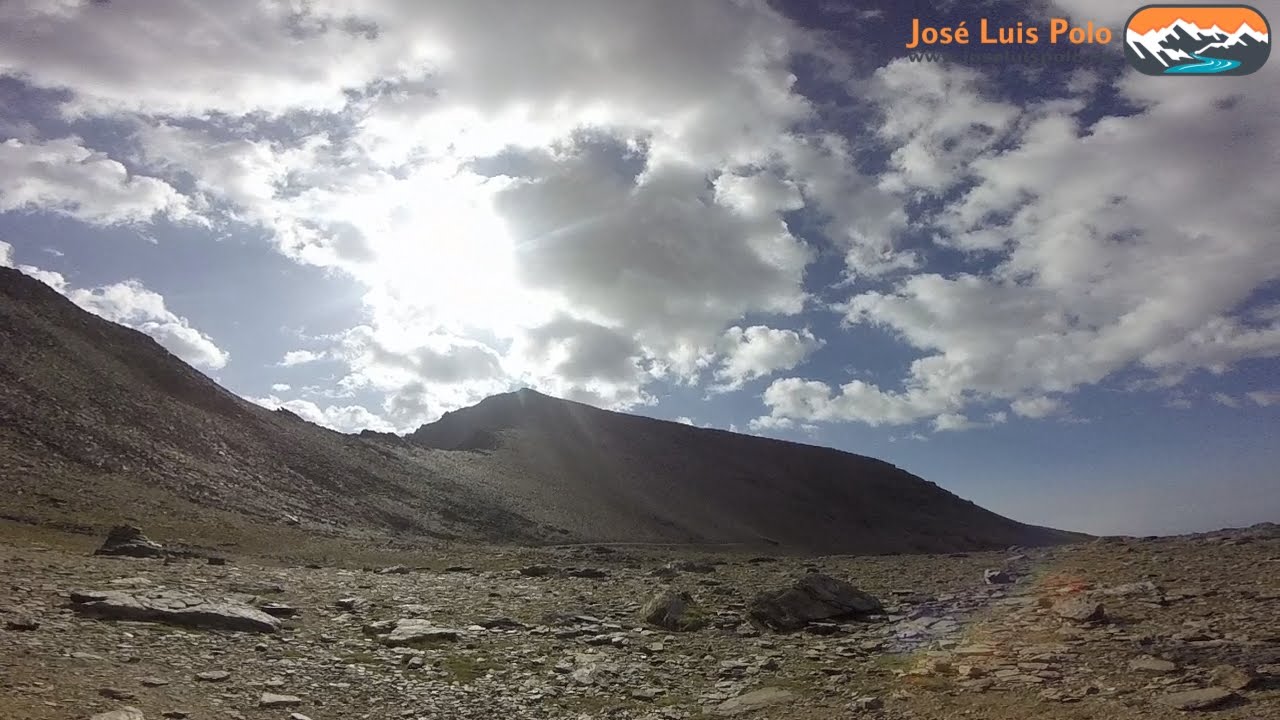 Vídeo camino hacia el #mulhacen en #sierranevada #granada.