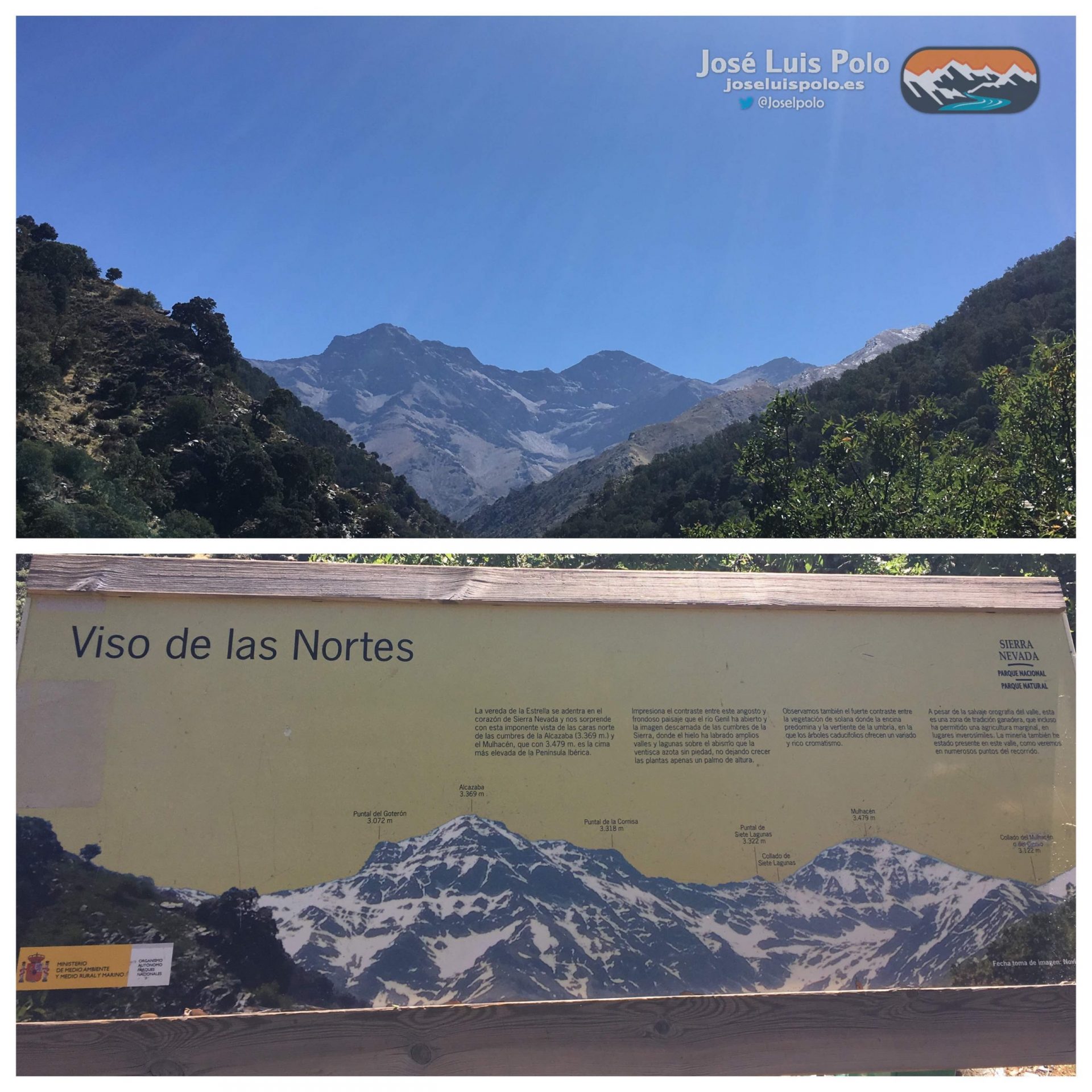 Circular Vereda de la Estrella, uno de los recorridos más bonitos de Sierra Nevada.