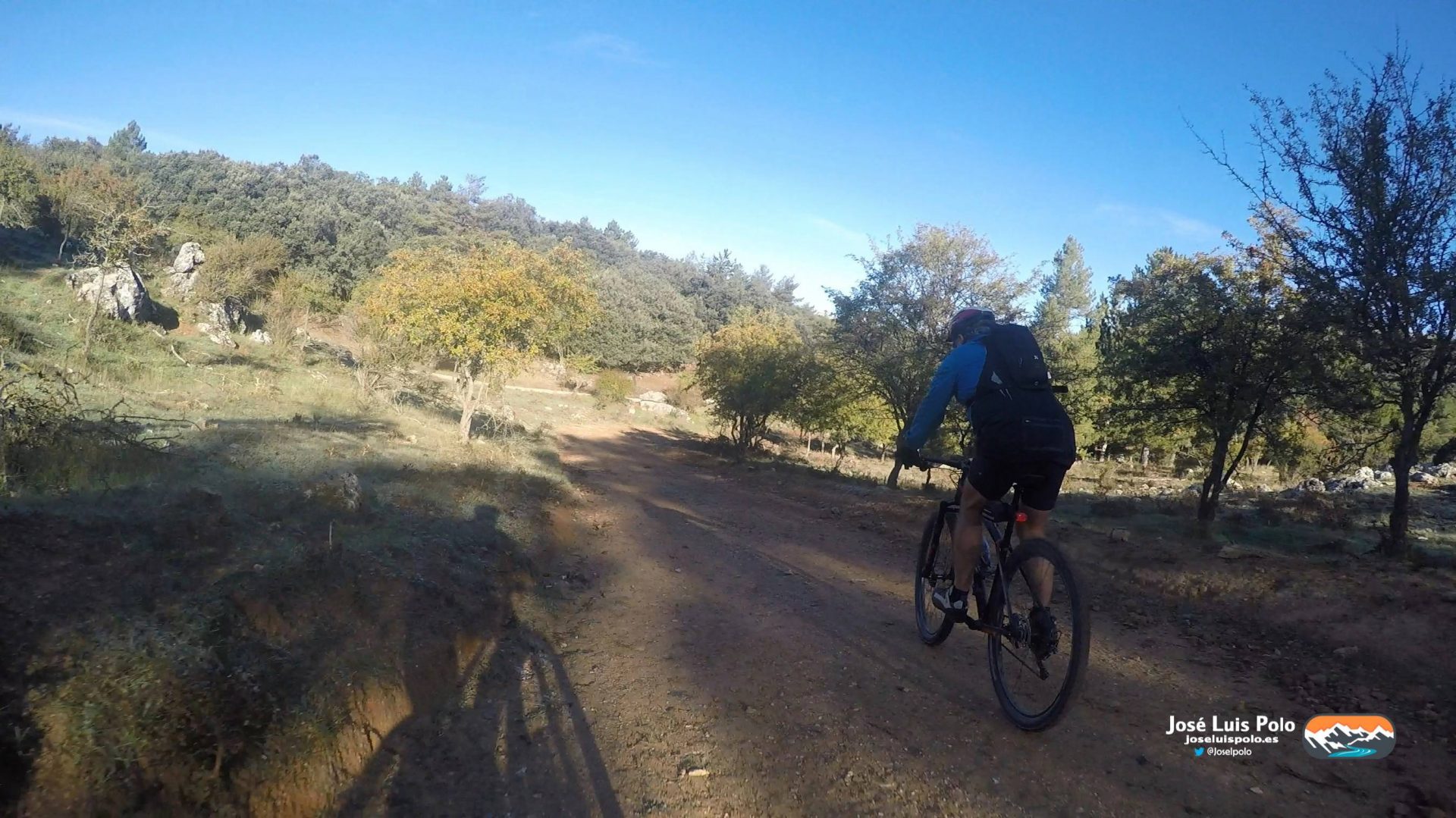 Track de Ruta mountainbike dehesas de Santa fe